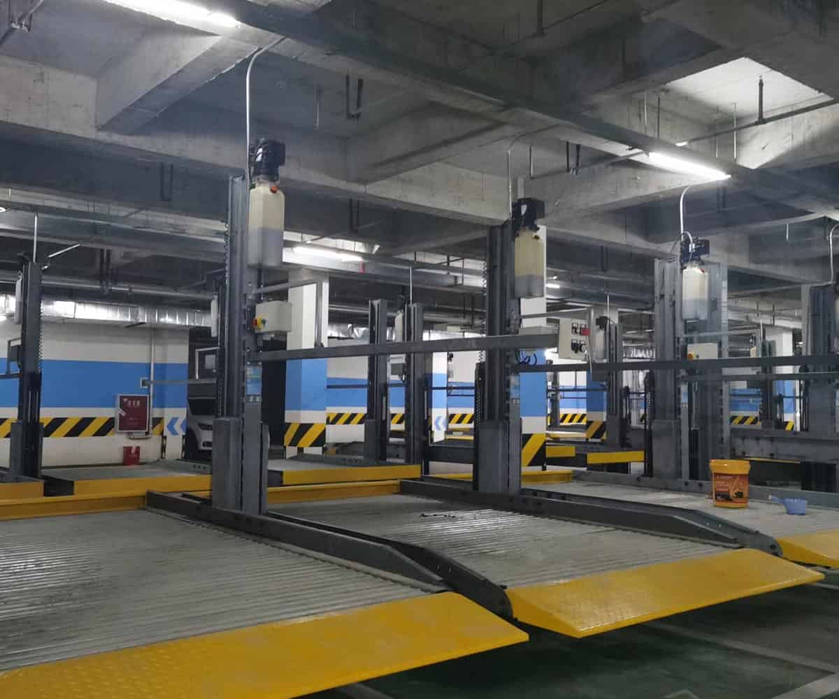 地下室簡易升降機械停車位長租